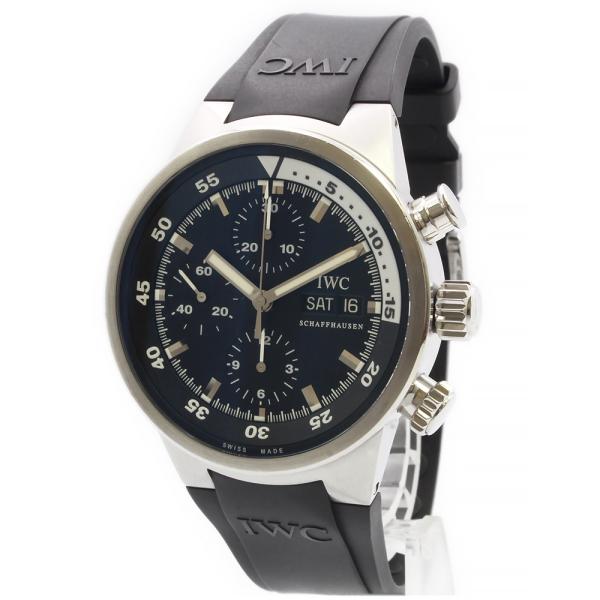 （中古）IWC インターナショナルウォッチカンパニー IW371933 アクアタイマー クロノグラフ...