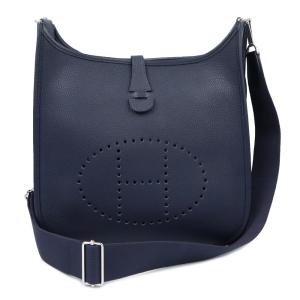 （未使用　展示品）HERMES エルメス エブリン エヴリン 3 トロワ PM 29 トリヨンクレマンス ブルーニュイ ネイビー Y刻印 ショルダーバッグ レザー 箱付