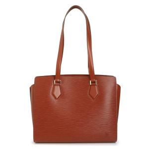 （新品同様品）LOUIS VUITTON ルイ ヴィトン M52423 デュプレックス エピレザー ケニアブラウン トートバッグ ゴールド金具