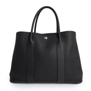 （美品）HERMES エルメス ガーデンパーティ PM 36 ネゴンダ ノワール ブラック Y刻印 ハンドバッグ レザー