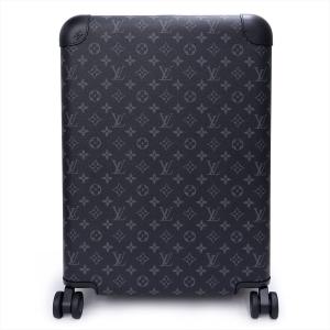 （未使用　展示品）LOUIS VUITTON ルイ ヴィトン M23002 ホライゾン 55 モノグラムエクリプス ブラック スーツケース キャリーバッグ シルバー金具 箱付