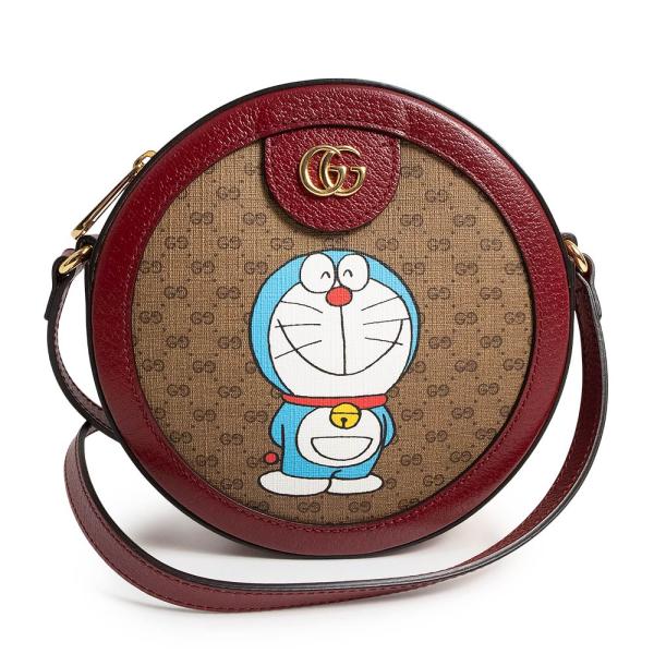 （未使用　展示品）GUCCI グッチ 625216 ドラえもん コラボ ミニGGスプリームキャンバス...