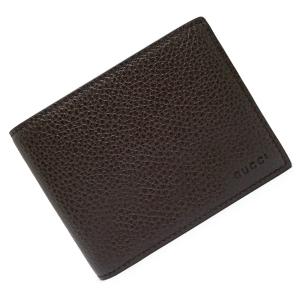 （新品・未使用品）グッチ GUCCI カーフレザー 二つ折り財布 パスケース付き