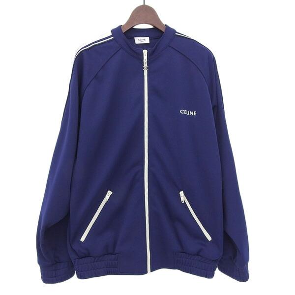 セリーヌ CELINE エディ期 トラックジャケット トリオンフZIP メンズ ネイビー sizeS...