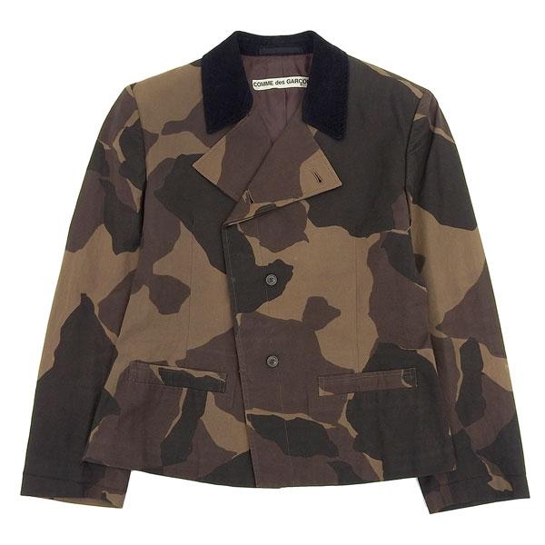 コムデギャルソン COMME des GARCONS コットン100% カモフラ ジャケット 初期 ...