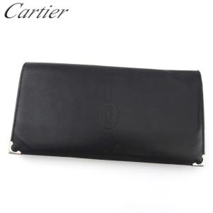 Cartier（カルティエ） 二つ折り長財布 ハッピーバースデー レザー