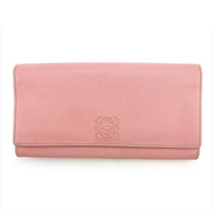 LOEWE（ロエベ） 財布 アナグラム アマソナ レザー - 二つ折り 長財布