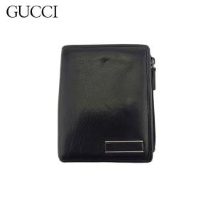 GUCCI（グッチ） 財布 三つ折り財布 523277 GGマーモント ブラック