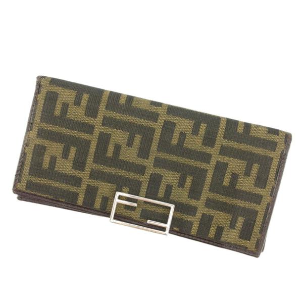 【30％OFF★SUMMER SALE】フェンディ 長財布 ファスナー付き 長財布 レディース ズッ...