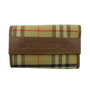 BURBERRY 【30％OFFクーポン】バーバリー キーケース 4連キーケース