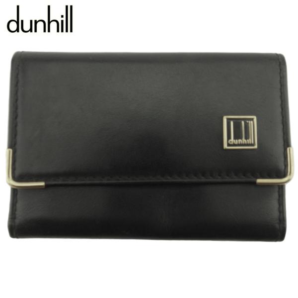 ダンヒル キーケース 6連キーケース メンズ ロゴプレート dunhill 中古