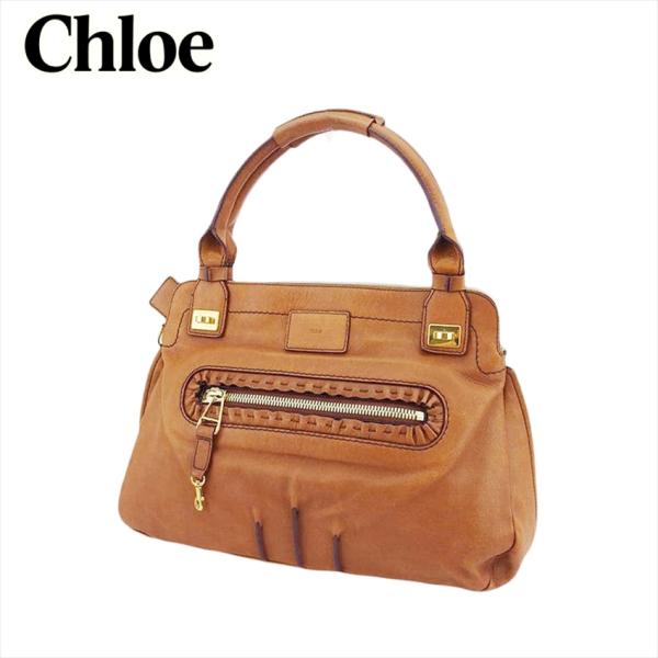 クロエ ハンドバッグ トート バッグ レディース ロゴ Chloe 中古