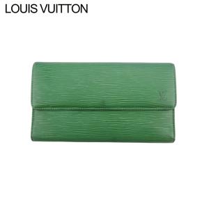 ルイヴィトン ポルト トレゾール エピ 長財布　グリーン 楽天市場】【財布】LOUIS VUITTON ルイ ヴィトン エピ ポルト