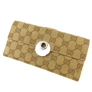 美品 GUCCI 折り財布 シェリーライン GG レザー GUCCI （新品・未使用品）グッチ ウェブ シェリーライン 二つ折り財布