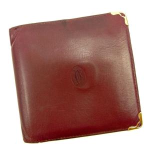 Cartier（カルティエ） マストライン 三つ折り財布 レザー L3000087