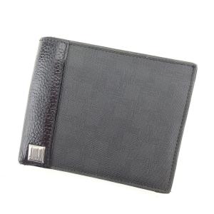 dunhill（ダンヒル） 二つ折り 財布 LF3020A レザー ブラック系 新品未