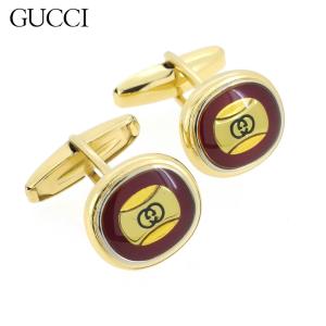 GUCCI　グッチ　GGロゴ　カフリンクス　ゴールド系　レトロ　ヴィンテージ GUCCI（グッチ） 【新品】GUCCI カフスボタン カフリンクス カフス