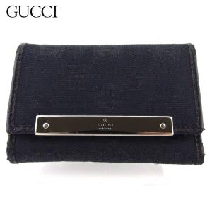 GGキャンバス グッチ キーケース キーホルダー プチマーモント