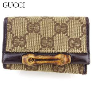 GUCCI（グッチ） 【中古】GUCCI キーケース【ほぼ新品】ライトブラウン