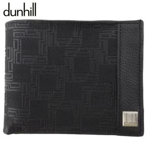 ⭐️【箱付き新品】⭐️本物保証⭐️dunhill 黒レザー 二つ折りメンズ財布/未使用 dunhill（ダンヒル） 二つ折り財布 dunhillメンズ Sidecar サイドカー