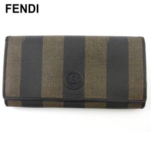 FENDI（フェンディ） Wホック 財布 二つ折り レディース ズッカ
