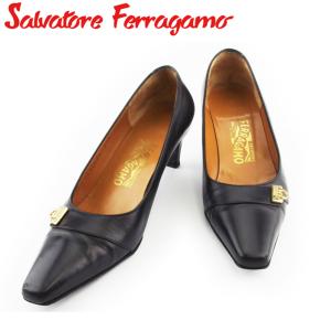 ⭐️未使用⭐️ サルヴァトーレフェラガモ　パンプス　バレリーナ　リボン　ラウンドトゥ Amazon | [サルヴァトーレ フェラガモ] 靴 レディース リボン