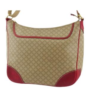 CELINE セリーヌ トリオンフ スエード マカダム ショルダーバッグ 希少 CELINE（セリーヌ） バッグ 中古 ショルダー バッグ オールドセリーヌ