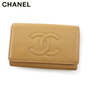 CHANEL（シャネル） キーケース 4連 マトラッセ キャビアスキン