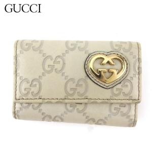 GUCCI（グッチ） グッチシマ キーケース ラブリーハート シマレザー