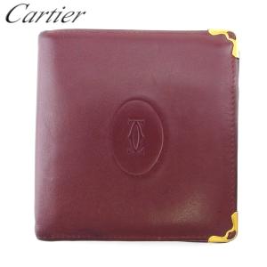 MUST DE CARTIER カルティエ 財布 マストドゥカルティエ 二つ折り長