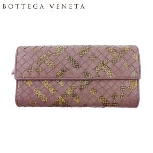 BOTTEGA ボッテガヴェネタ 長財布 イントレチャート レザー 134075 W