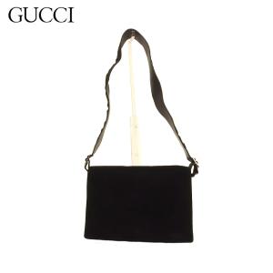 ヴィンテージ☆GUCCI☆グッチ☆ショルダーバッグ☆マイクロGG☆キャンバス☆黒 GUCCI（グッチ） ショルダーバッグ マイクロGG キャンバス レザー
