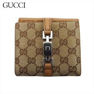 GUCCI（グッチ） 二つ折り財布 GGスプリームキャンバス ライトブルー
