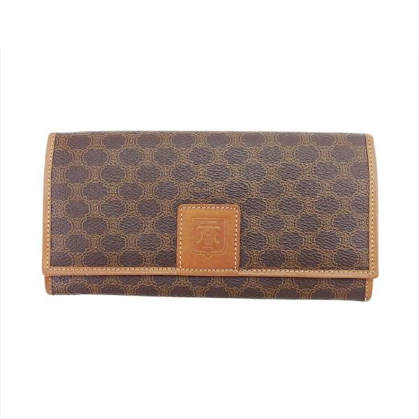 【30％OFFクーポン】セリーヌ がま口 財布 長財布 レディース マカダム マカダム CELINE...