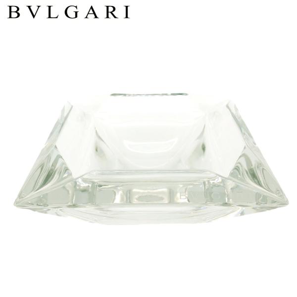 ブルガリ 灰皿 小物入れ レディース メンズ ローゼンタール ロゴ BVLGARI 中古