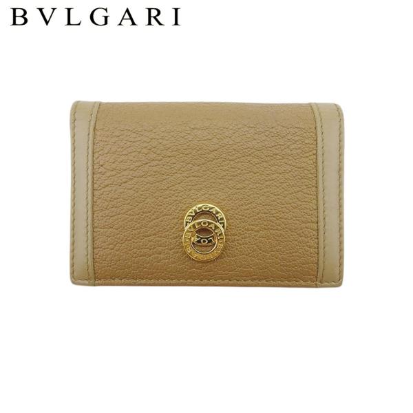 ブルガリ カードケース 名刺入れ レディース メンズ ドッピオトンド BVLGARI 中古