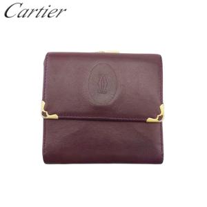 GUCCI（グッチ） グッチシマ ボウ リボンモチーフ 二つ折り財布 カード
