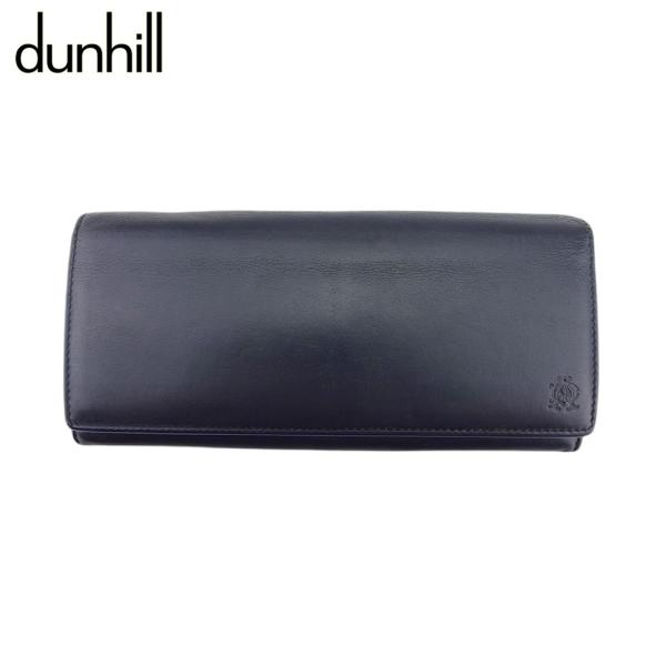 ダンヒル 長財布 ファスナー付き 財布 メンズ ADマーク dunhill 中古