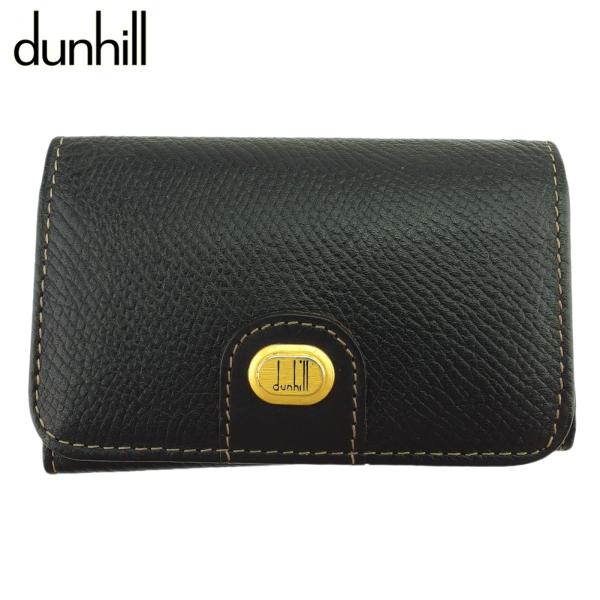 ダンヒル キーケース 6連キーケース メンズ ロゴプレート dunhill 中古