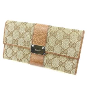 GUCCI（グッチ） 長財布 ラウンドファスナー バンブータッセル GG柄