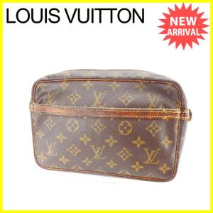 ルイヴィトン Louis Vuitton セカンドバッグ クラッチバッグ 男女兼用 コンピエーニュ23 M51847 モノグラム 中古 セール A1013｜branddepot