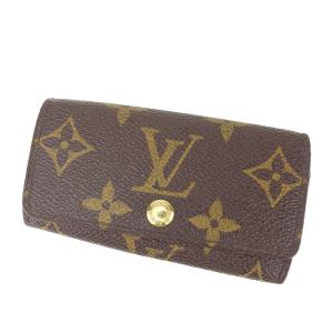 【美品】ルイヴィトン＊4連キーケース モノグラム ゴールド金具 LOUIS VUITTON（ルイ・ヴィトン） モノグラム キーケース 4連キー