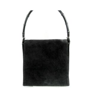 GUCCI（グッチ） バンブー トートバッグ 035694 レザー ブラック