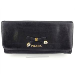 新品 PRADA 大花柄 ラウンドファスナー 長財布 ブラック フラ ハワイ PRADA - 新品 PRADA 大花柄 ラウンドファスナー 長財布 ブラック フラ