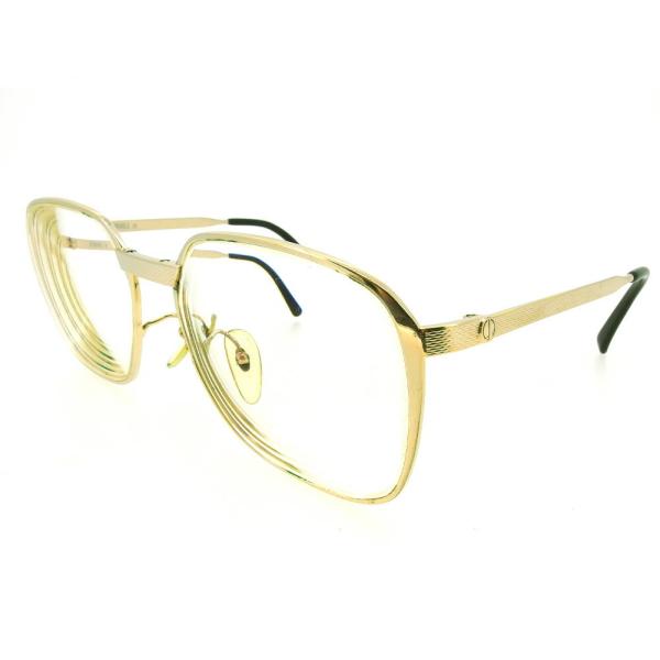 ダンヒル Dunhill メガネ パリ型 度入り フルリム サイドdマーク入り ゴールド ブラウン ...