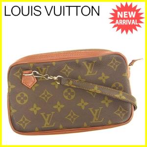 ルイ ヴィトン ＬＯＵＩＳ ＶＵＩＴＴＯＮ ショルダーバッグ ポシェット 旧型マルリーバンドリエール 中古 廃盤 レア 人気 J18973｜branddepot