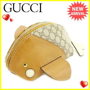 グッチ GUCCI コインケース ポーチ レディース メンズ 可 マイクロＧＧ 中古 人気 セール J21166｜branddepot