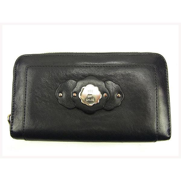 【週末限定SALE★30％OFFクーポン】シーバイ クロエ 長財布 ラウンドファスナー レディース ...