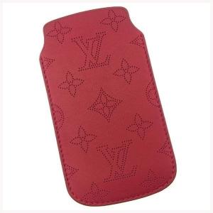 ラスト1点 ルイヴィトン iPhone SE 5S ケース アイフォン5ケース ソフトケース M60556 マヒナ Louis Vuitton 中古