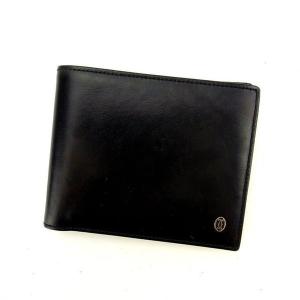 【BIGお買い物ラリー★30%OFFセール中】カルティエ CARTIER 札入れカボション ブラック シルバー ボルドー レディース 中古 Cartier（カルティエ） 【初売りSALE☆30%OFFクーポン】カルティエ